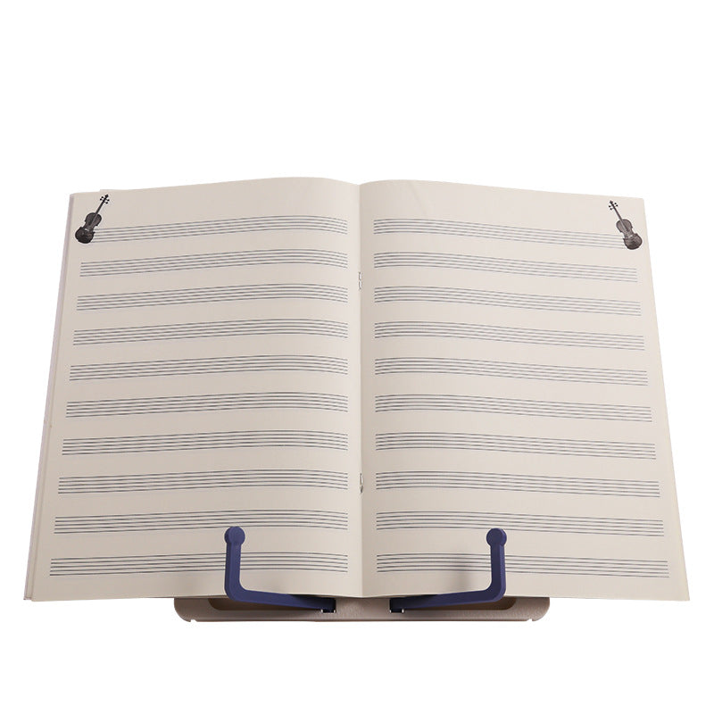 Portable Reading Stand & Cookbook Holder, Folding Recipe Shelf, Bookend Organizer for Music Scores, Tablets, and Books