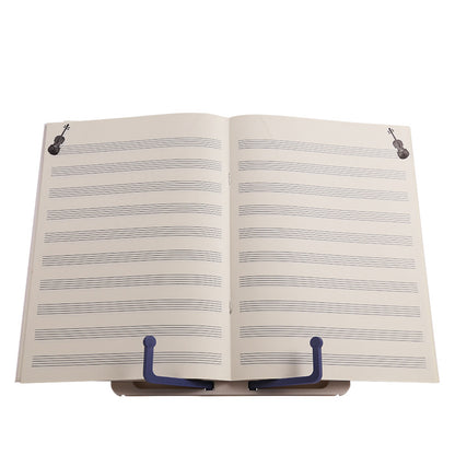 Portable Reading Stand & Cookbook Holder, Folding Recipe Shelf, Bookend Organizer for Music Scores, Tablets, and Books