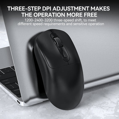 RGB Backlight 2.4G Wireless Mouse for Laptop, Free Non Slip Stickers, Business Office Use, PC Computer Accessory