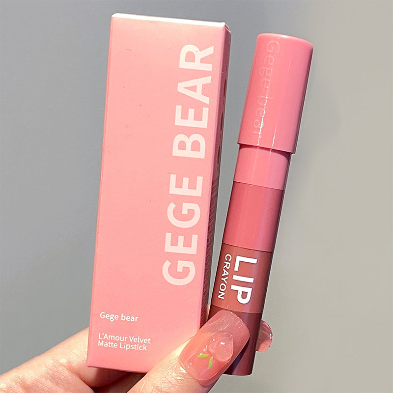 4-Color Matte Velvet Mist Lipstick, Waterproof Non-Stick Cup, Long-Lasting Wear Lipstick For Women, Smooth Velvet Finish