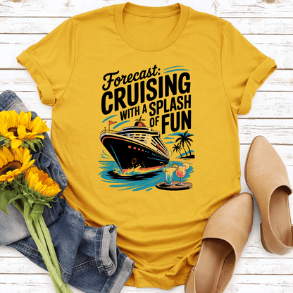 Forecast Cruising With A Splash Of Fun Tee