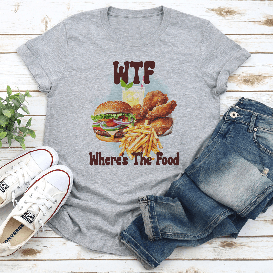 WTF Wheres The Food Tee 2