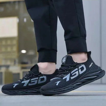 Men Slip On Breathable Casual Running and Walking Shoes Outdoor Lightweight Sneakers