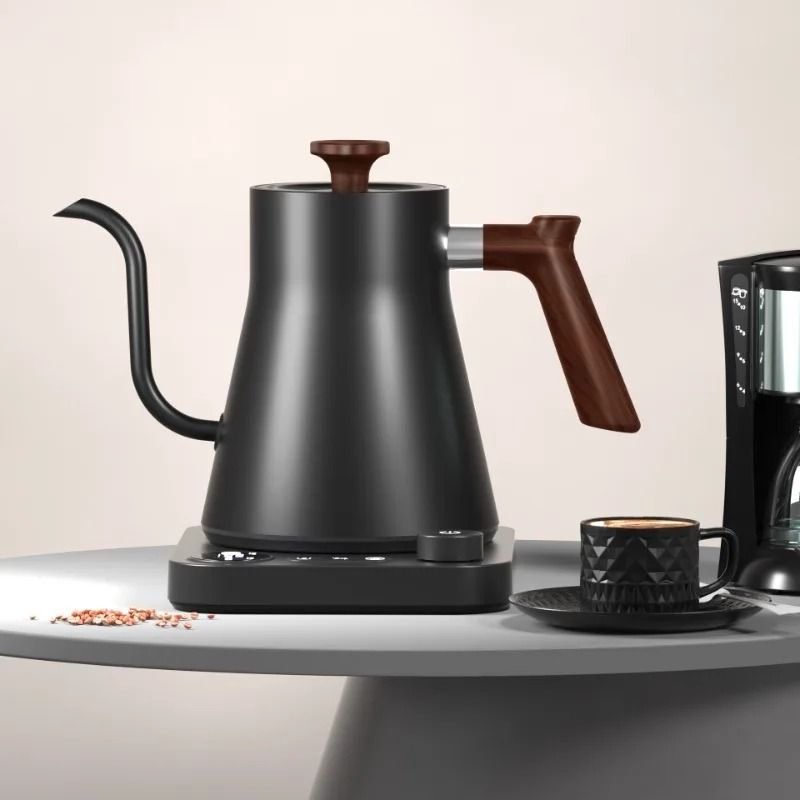 Smart Electric Gooseneck Kettle with Precision Temperature Control for Coffee Tea and Baby Formula