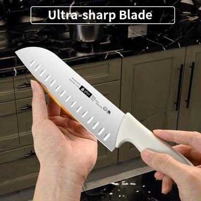 Precision Stainless Steel Chef Knife for Home Kitchen Cooking