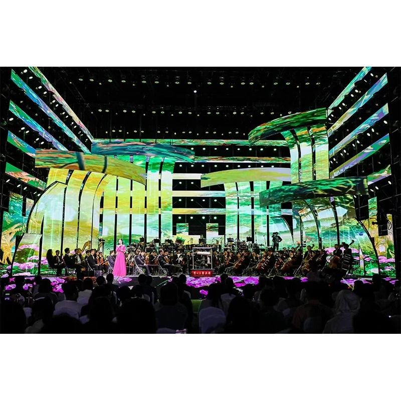AiminRui P5 Outdoor LED Panel Display Module RGB Full Color Screen 320x160mm 64x32 Pixels For Signa 4