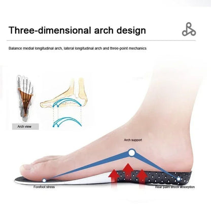 6 Pack Orthopedic Silicone Insoles For Arch Support And Shock Absorption Comfort For Running Or Pla 4