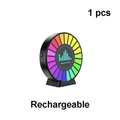 Aromatherapy Magnetic Pickup Lamp With RGB Light Rechargeable Air Freshener For Car Or Room Decor 7