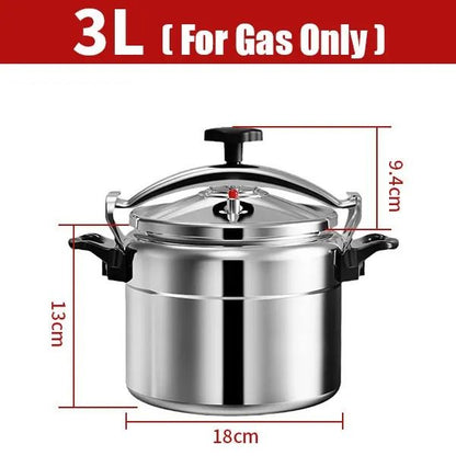Heavy Duty Aluminum Pressure Cooker 3L 5L 7L Explosion Proof Pot For Gas Stove Cooking Fast Heat Di 6