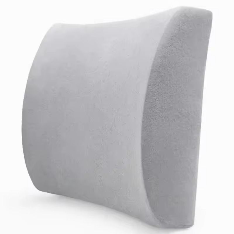Car Seat Memory Foam Lumbar Support Cushion With Breathable Mesh Cover For Office And Auto Chair Ba 8