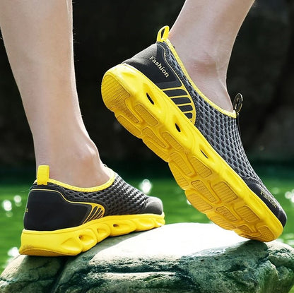Mens Quick Dry Aqua Sneakers Lightweight Breathable Water Shoes For Beach Sports Wading And Outdoor 5