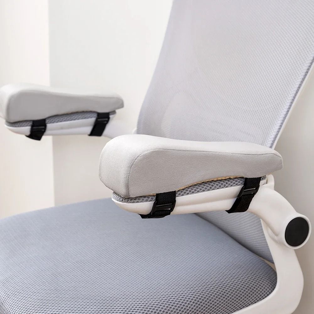 Memory Foam Chair Armrest Pads With Elbow Support For Office Desk Chairs And Gaming Seats 2
