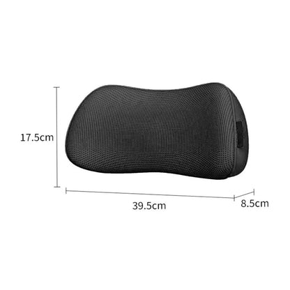 Car Lumbar Support Cushion Breathable Memory Foam Back Pillow For Seat And Office Chair Comfort 3