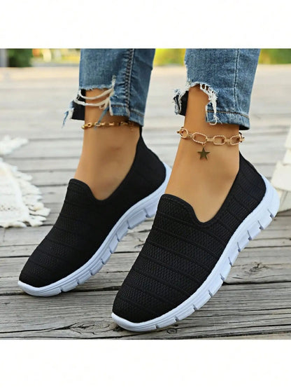 Womens Slip On Mesh Sneakers Summer Casual Lightweight Walking Loafers With Soft Sole And Breathabl 7