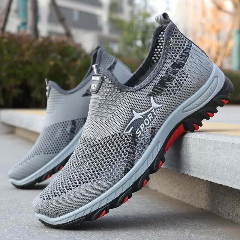 Mens Mesh Sneakers Lightweight Summer Casual Breathable Sports Shoes For Walking And Outdoor Comfor 1