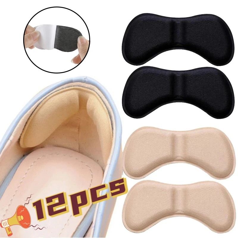 Heel Protector Insoles Adhesive Cushion Pads AntiWear Shoe Insert For Pain Relief And Foot Comfort  1