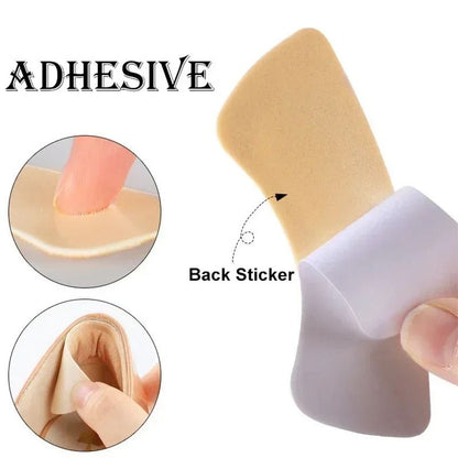 Heel Protector Insoles Adhesive Cushion Pads AntiWear Shoe Insert For Pain Relief And Foot Comfort  5