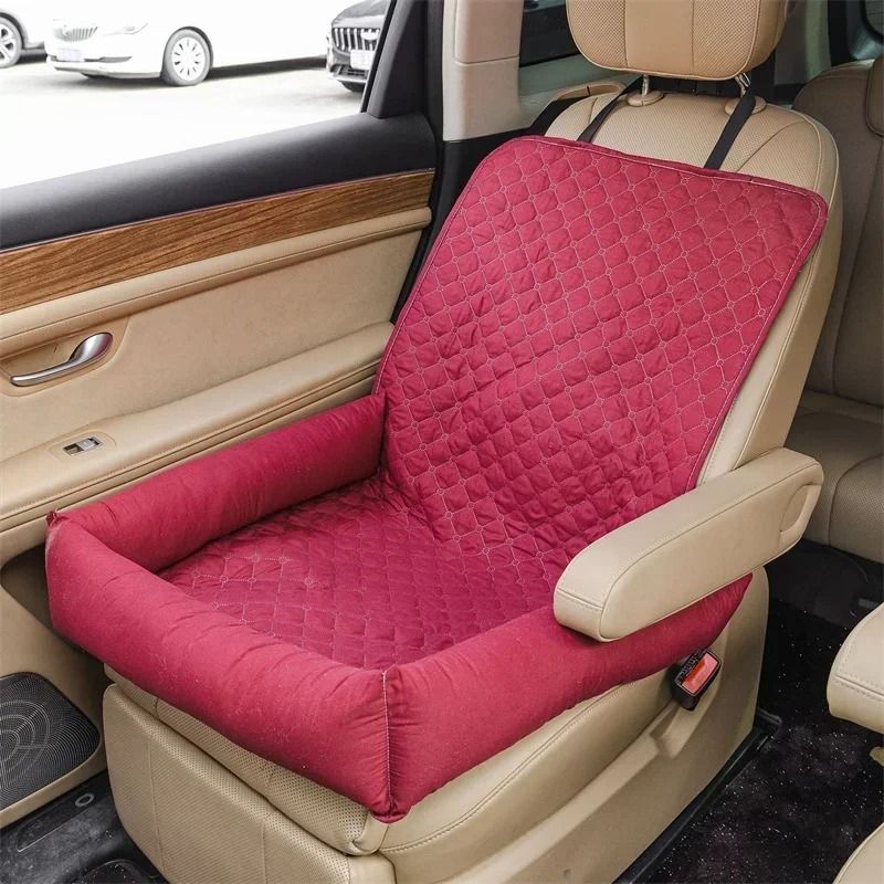 Portable Waterproof Pet Car Seat Carrier With Safety Hammock Design 12
