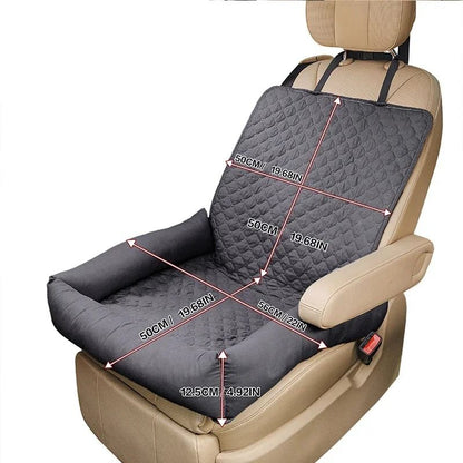 Portable Waterproof Pet Car Seat Carrier With Safety Hammock Design 1