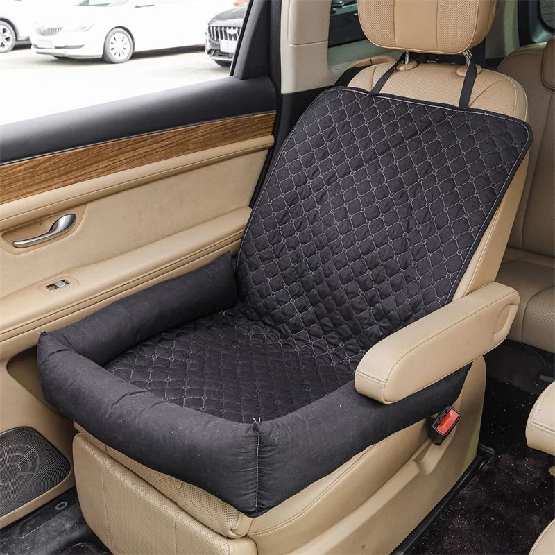 Portable Waterproof Pet Car Seat Carrier With Safety Hammock Design 5