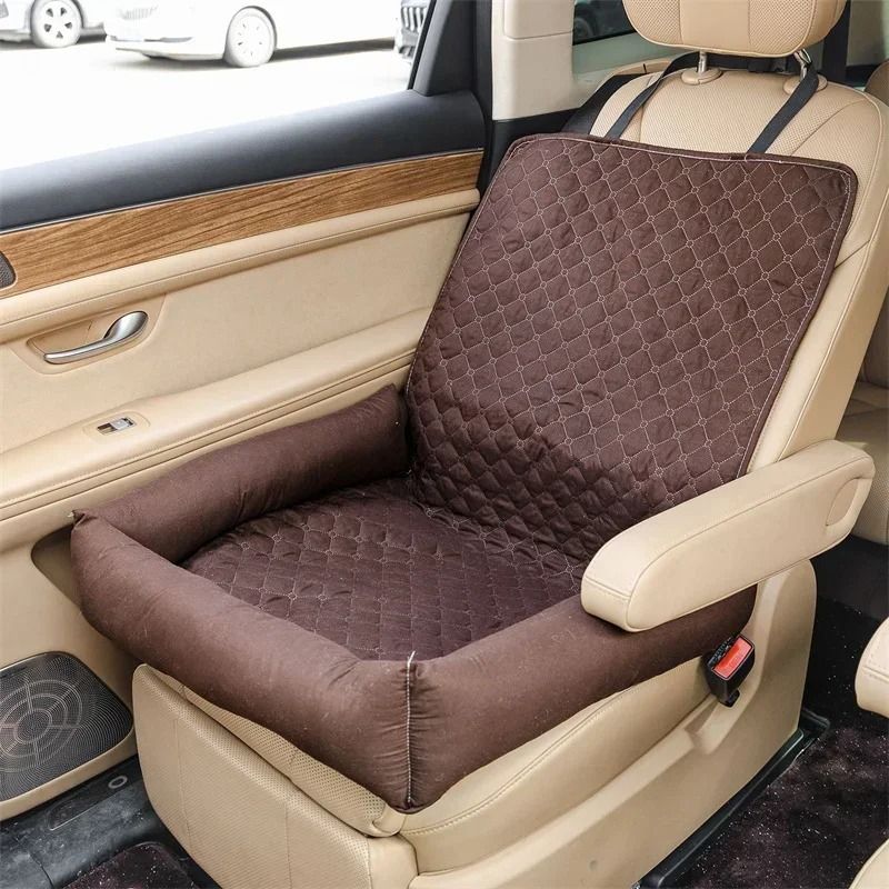 Portable Waterproof Pet Car Seat Carrier With Safety Hammock Design 8