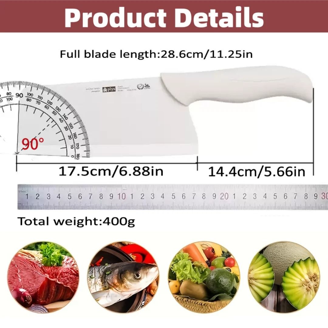 Ceramic Kitchen Knife Set For Slicing Cutting And Filleting 3