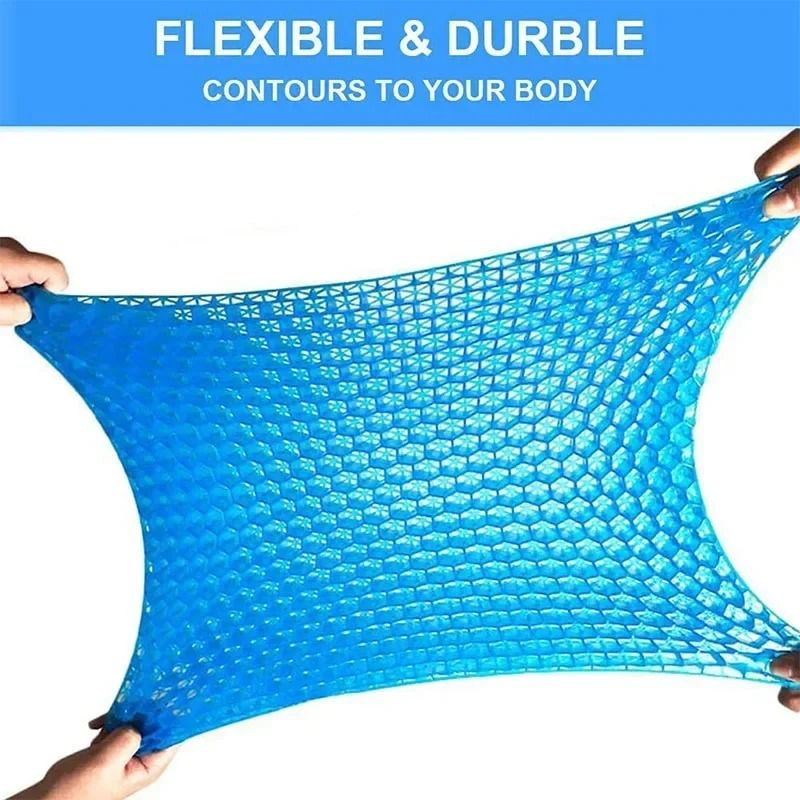 Double Thick Gel Seat Cushion For Pressure Relief And Cooling Comfort 4