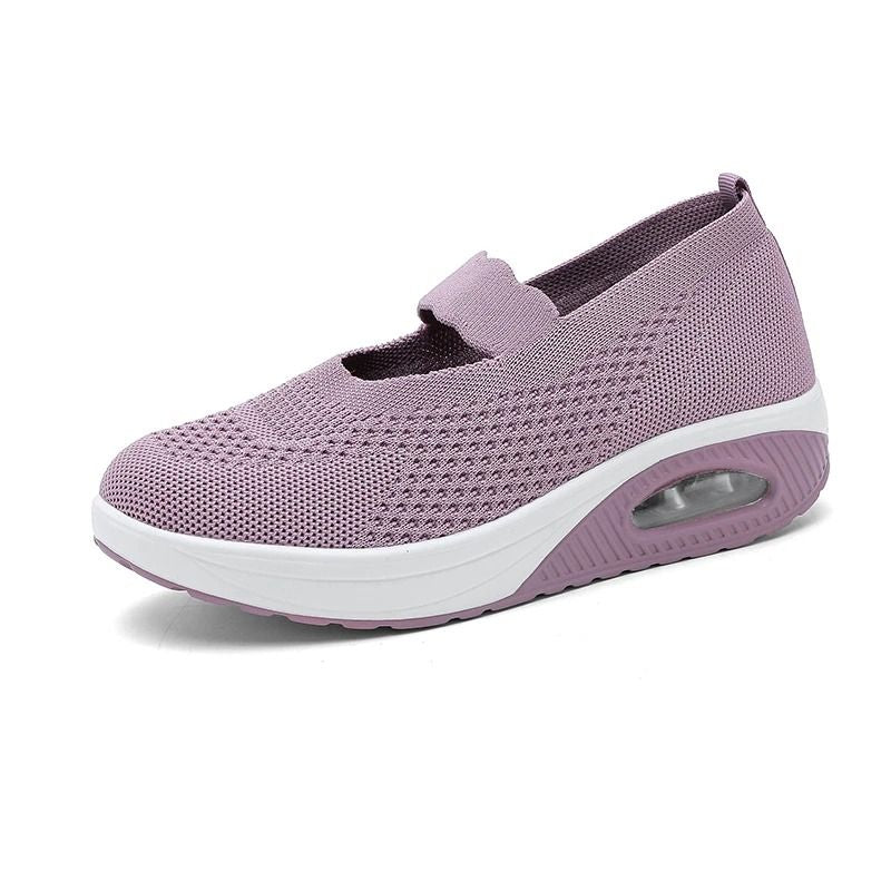 Womens Breathable Soft Sole Flat Shoes For Summer Comfort 8