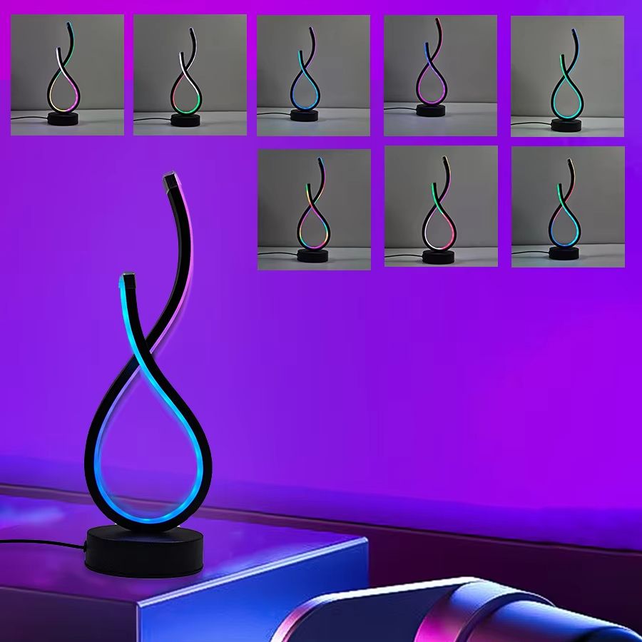 Modern USBPowered LED Desk Lamp With Adjustable Lighting  Touch Button Control 2