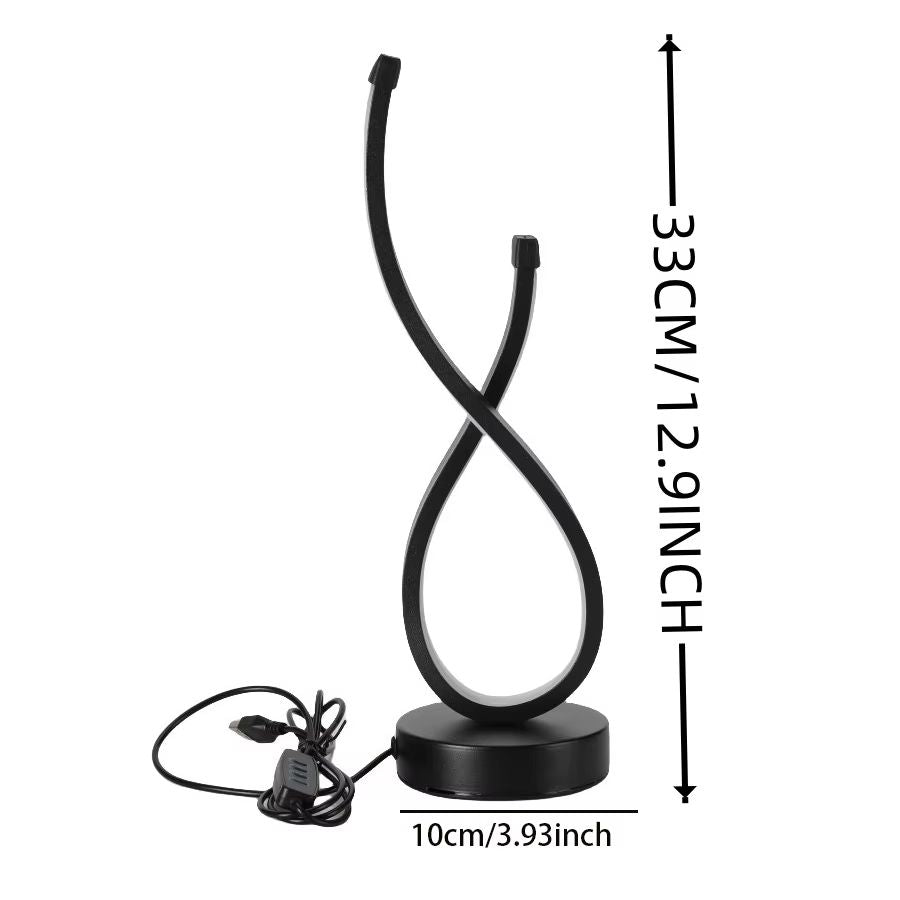Modern USBPowered LED Desk Lamp With Adjustable Lighting  Touch Button Control 5
