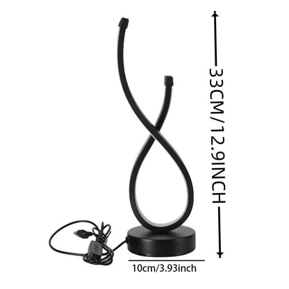 Modern USBPowered LED Desk Lamp With Adjustable Lighting  Touch Button Control 5