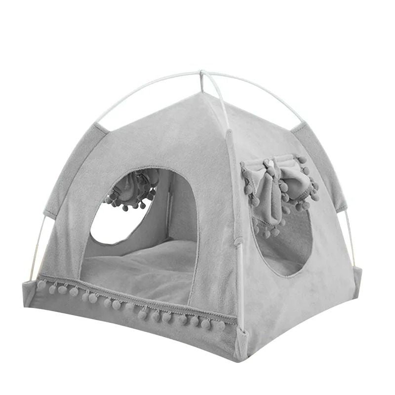 Foldable Cat Tent Bed For Small Pets With Breathable Summer Design 9