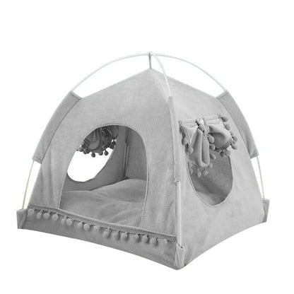 Foldable Cat Tent Bed For Small Pets With Breathable Summer Design 9