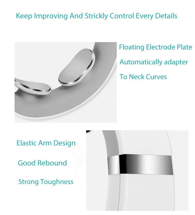 Portable Mini Cervical Neck And Shoulder Massager With Heat 3