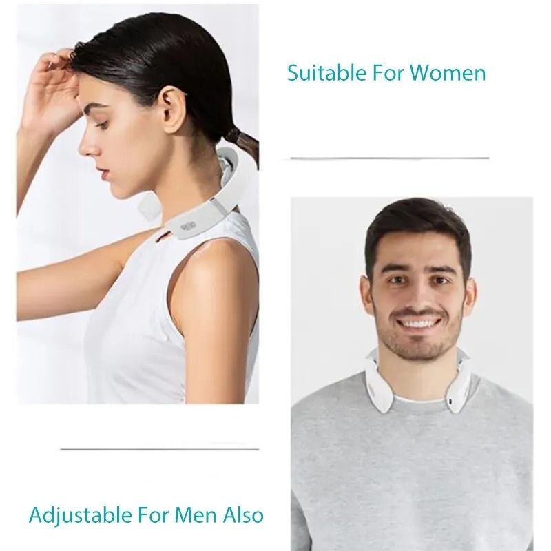 Portable Mini Cervical Neck And Shoulder Massager With Heat 4