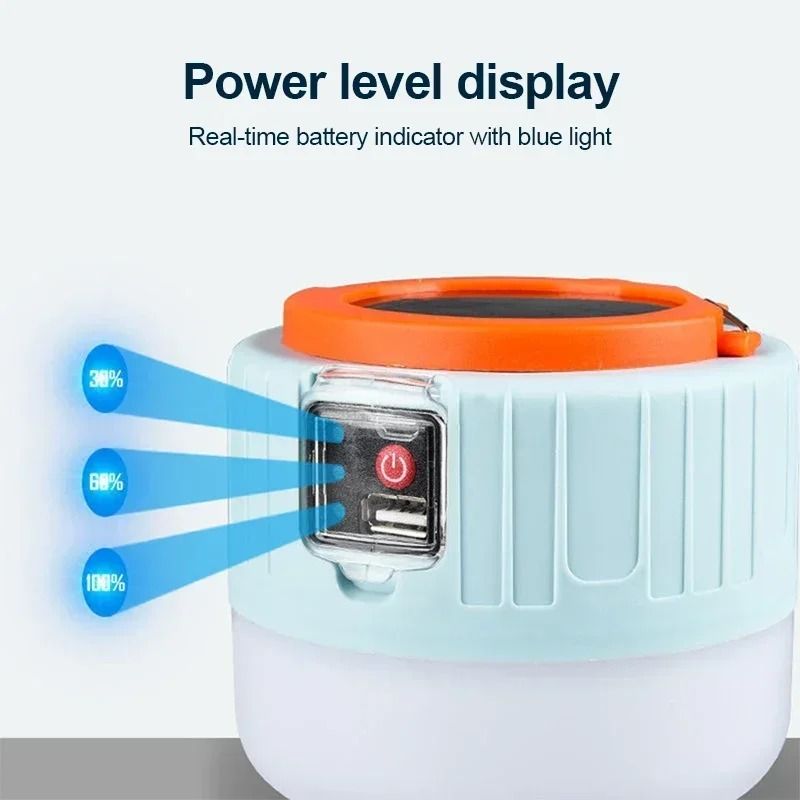 Portable Camping Lantern And Power Bank  Waterproof LED Outdoor Light 4