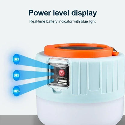 Portable Camping Lantern And Power Bank  Waterproof LED Outdoor Light 4