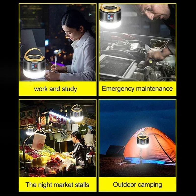 Portable Camping Lantern And Power Bank  Waterproof LED Outdoor Light 5