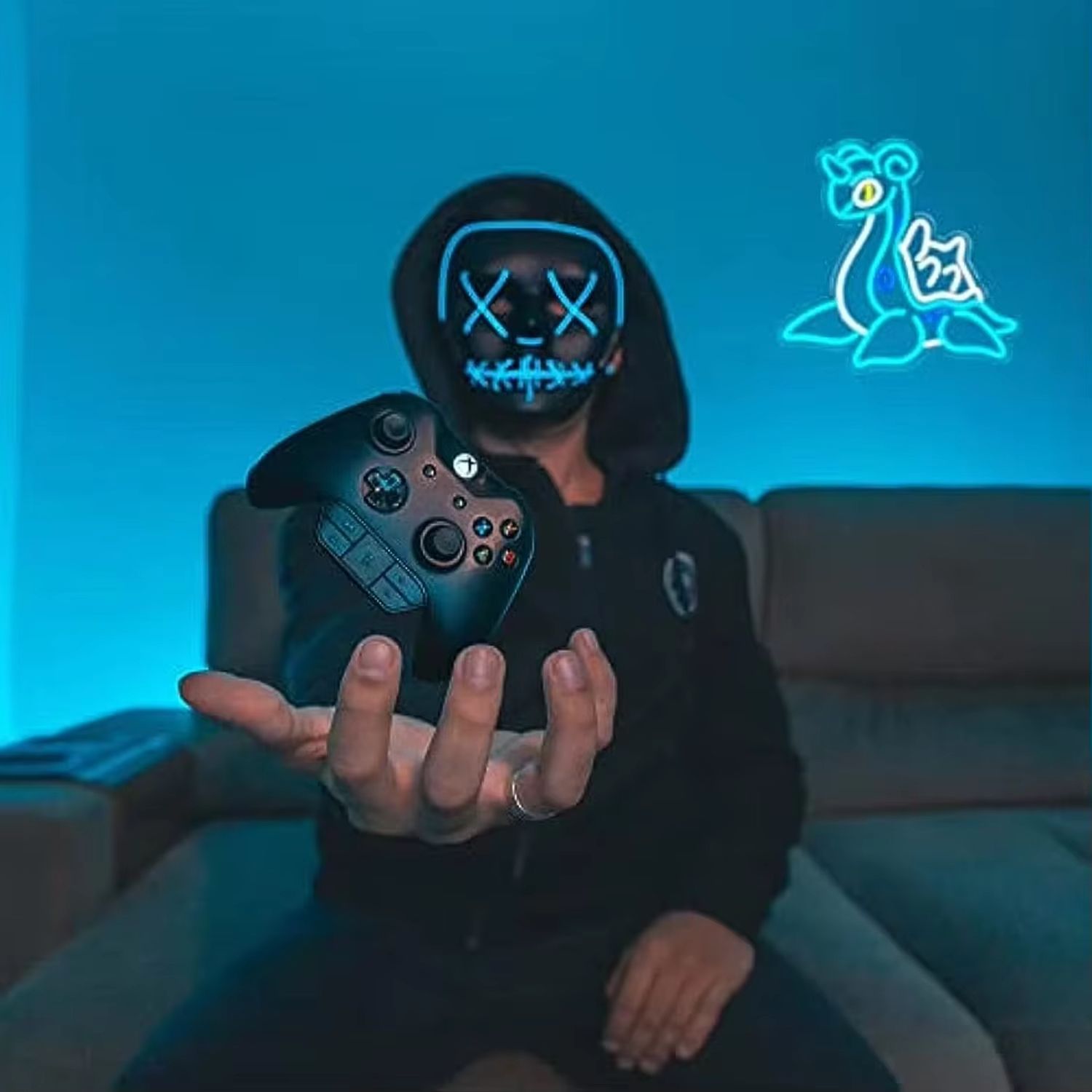 Anime Dragon Neon Sign  USB Powered Japanese LED Wall Light For Bedroom Game Room  Anime Decor 1