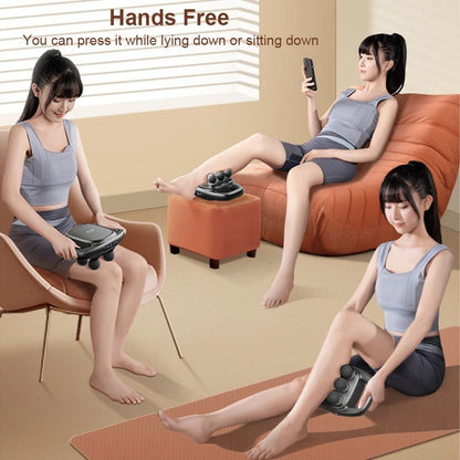 Fascia Gun Muscle Massager With 6 Heads For Deep Tissue Relief 6