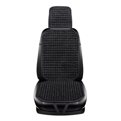 Wooden Bead Car Seat Cushion  Universal Cooling  Breathable Cover With NonSlip Base Available In 5  6