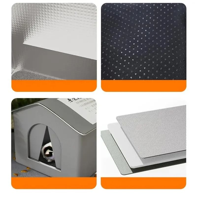 Outdoor Waterproof Cat House For Winter Shelter And Comfort 4