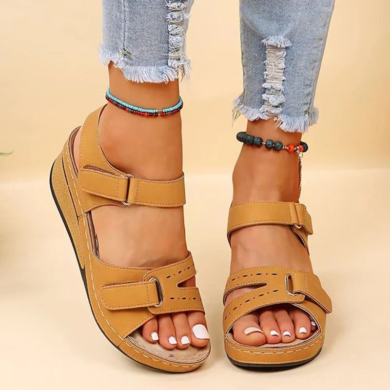 Womens Elegant Summer Wedge Sandals For Casual And Party Wear 3