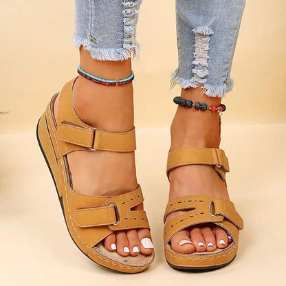 Womens Elegant Summer Wedge Sandals For Casual And Party Wear 3