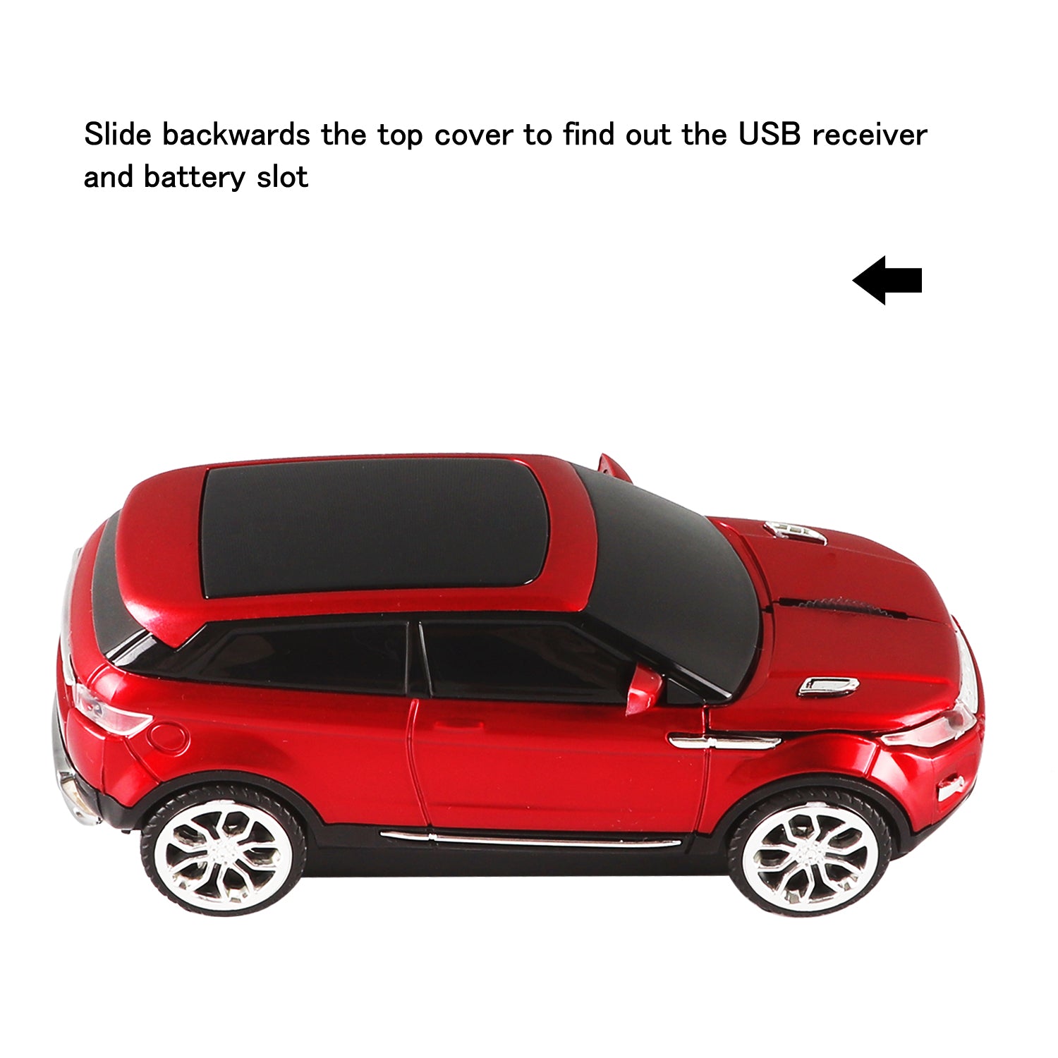 Gaming Mice For PC Laptop Ergonomic 24Ghz Wireless Mouse USB Optical 3D Cool SUV Sports Car Mouse 1