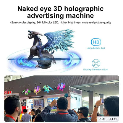 42CM 3D Hologram Fan WiFi Projector Display For Business And Events 1