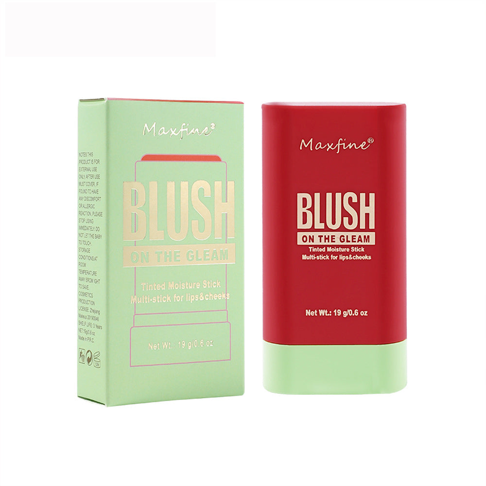 Multi-Functional Blush Stick, Waterproof Long Lasting Makeup, Easy Color Delicate Moisture, Cream-to-Glow Cheeks & Lips