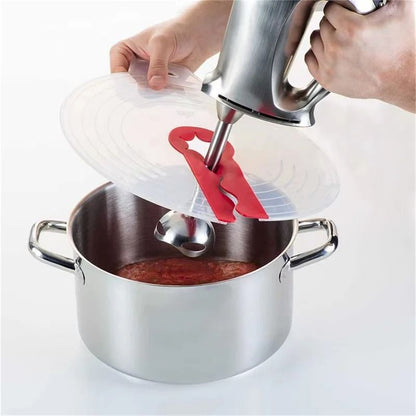 Silicone Mixer Splatter Guard Anti Splash Mixing Bowl Lid 2