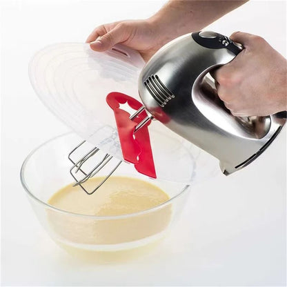 Silicone Mixer Splatter Guard Anti Splash Mixing Bowl Lid 3