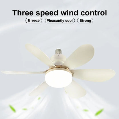 Ceiling Fan Light With Remote Control And Adjustable Night Modes 6